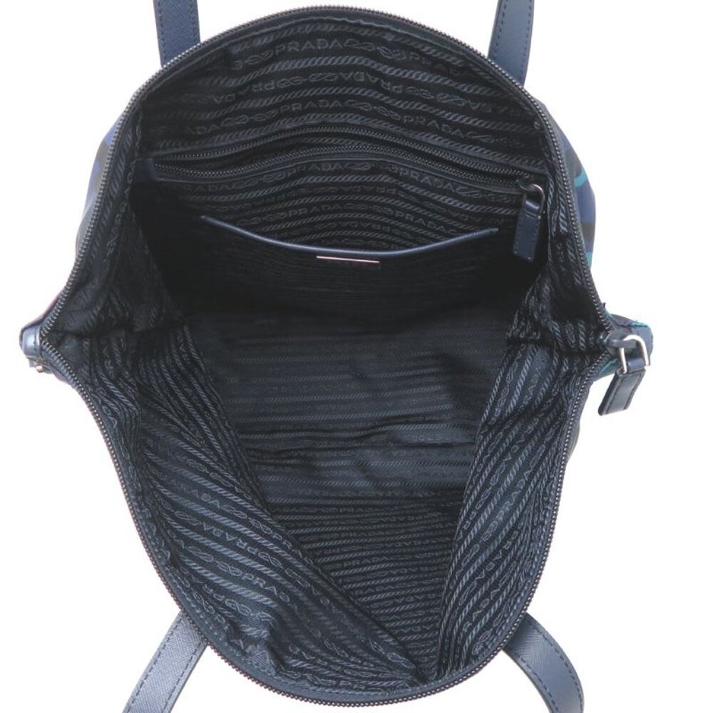 Prada Tote Bag Tessuto Camouflage Br4969 - Picture 6 of 10